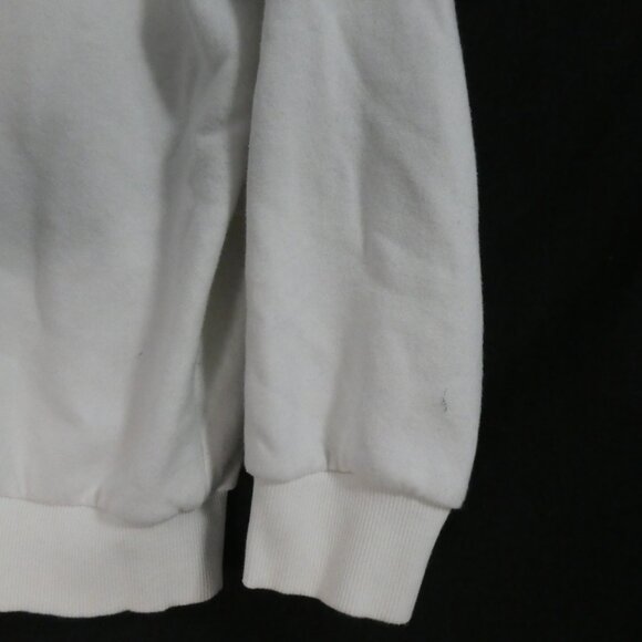 CANIFA | medium | Classic Solid White Crewneck Sweatshirt - Picture 16 of 16
